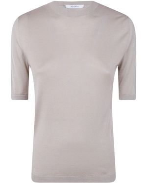 Max Mara Sweater Light Classic "Mxm Aceti" - Gray