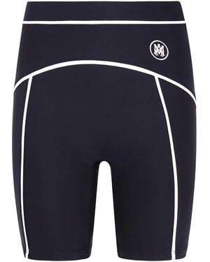 Amiri Active" Round Ma Cycling Short - Blue