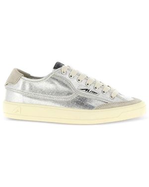 AUTRY WINDSCAPE Windscape Low Laminated Sneakers - White