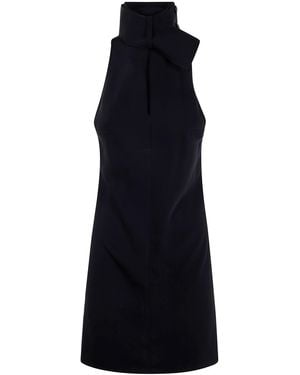 Courreges Dress Scarf Mockneck Clothing - Black