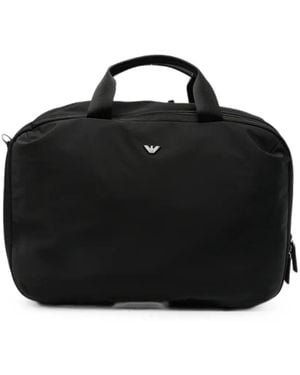 Emporio Armani Bag Duffle 'Em004501.Af28784 Uc001' - Black