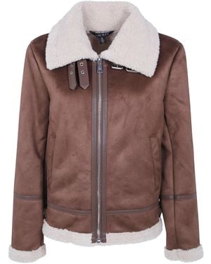 Ralph Lauren Unlined Coat Tobacco - Brown