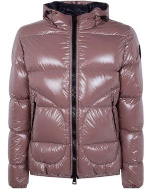Herno Bomber Gloss Jacket - Purple
