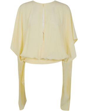 Blumarine Marocaine Top - Yellow