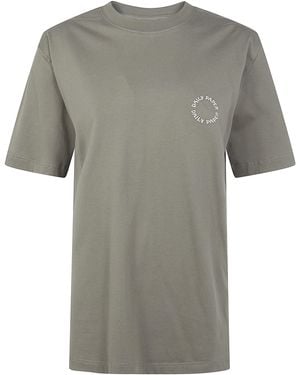 Daily Paper "Orbit" Embroidery T-Shirt - Grey