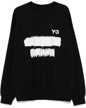 Y-3 Gfx Crew - Black