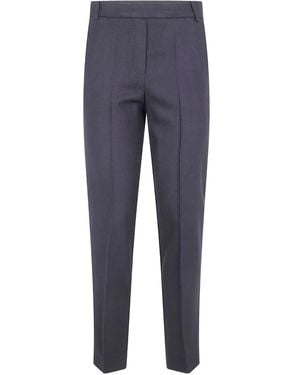 Kiltie "Hugo" Straight Leg Trousers - Blue