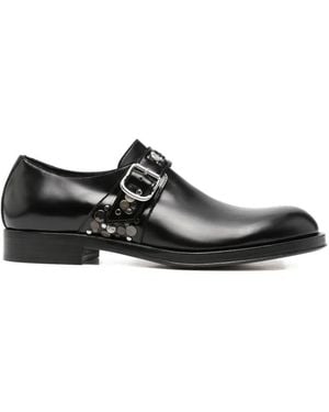 Dries Van Noten Belted Loafer - Black