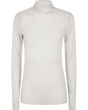 Yohji Yamamoto R-Turtleneck T - White