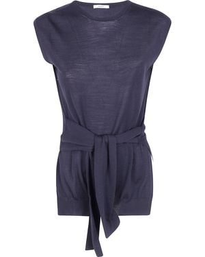Nuur Sweater Classic Cardigan - Blue
