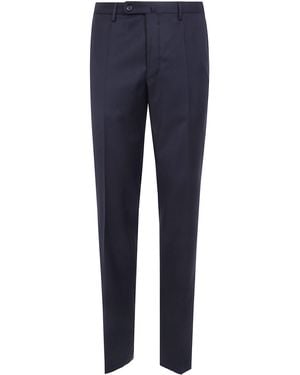 Incotex Pants Classic Regular Chino - Blue