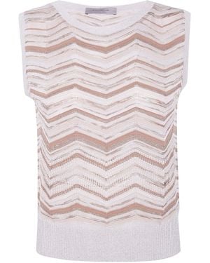 D.exterior D. Exterior Top Striped "62461/R 05 Shell" - Grey