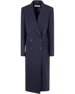 Dries Van Noten Coat Double Breasted "Rarrysta" - Blue