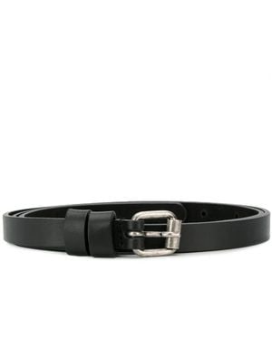 Aspesi Buckled Belt - Black
