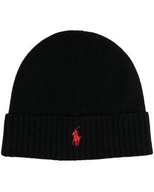 Polo Ralph Lauren Cold Weather Hat "Fo" - Black