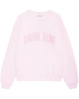 Anine Bing Spencer Sweatshirt - Pink