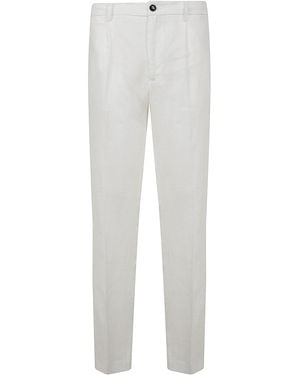 Michael Coal Pantaloni Coulisse "Denny" - White