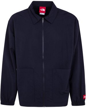 The North Face "Camicia A Maniche Lunghe Tnf Redbox Nylon" - Blu