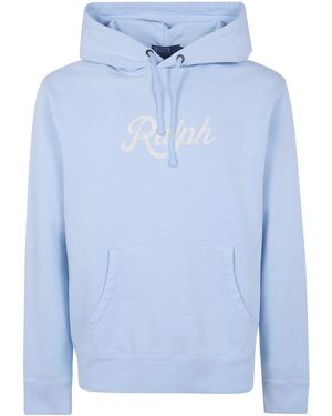 Polo Ralph Lauren Hooded Long Sleeves Sweatshirt - Blue