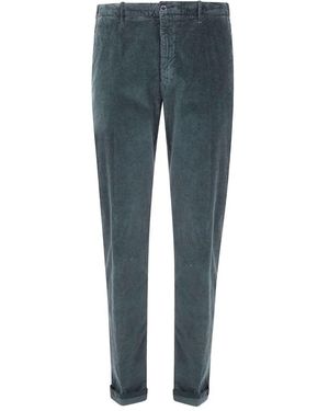 Incotex "Coulisse Slim Fit" Pants - Blue