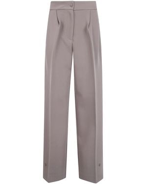 Frankie Shop Pants Pleated Pants "Doyer" - Gray