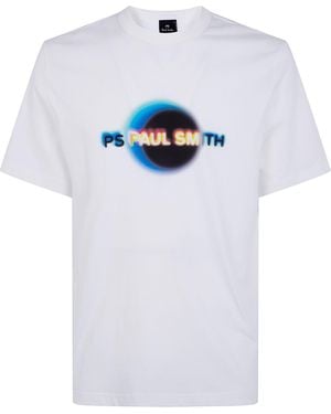 Paul Smith Casual Fit T Shirt "Eclipse" - White