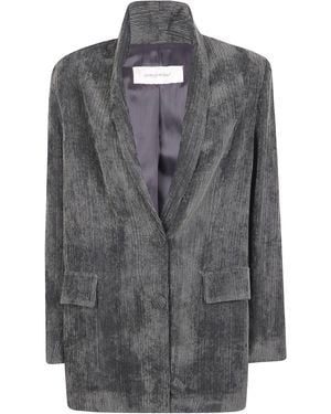 Gentry Portofino Giacca Woven Over Size - Grigio