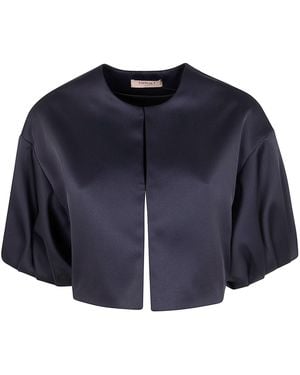 Twinset Cropped Jacket - Blue