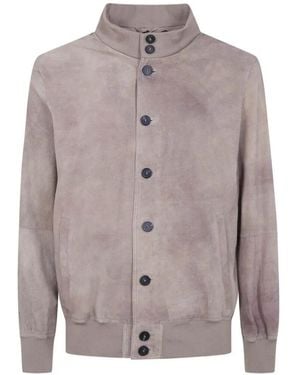 Giorgio Brato Bomber Jacket - Grey