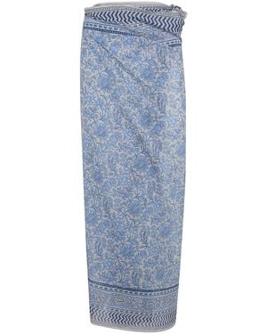 MC2 Saint Barth Costume Lunghezza Maxi "Thaiti" - Blue