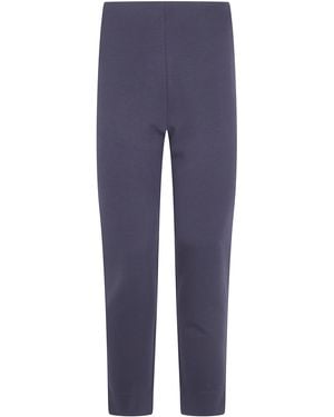 Pierantoniogaspari Trousers Knit Leggings "Milano" - Blue