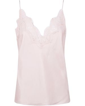 Rohe Lace Silk Camisole - Pink