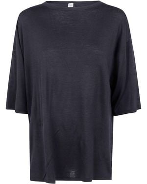 TOTEME Longline Tee Knit - Blue