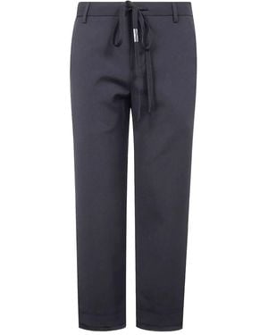 Ann Demeulemeester Pantaloni Cigarette Rael - Blu