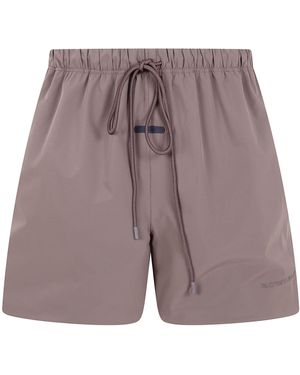 Fear Of God Active Trace Classic Short With Slit - Purple