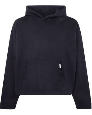 Represent "Initial Boxy Oversized" Hoodie - Black
