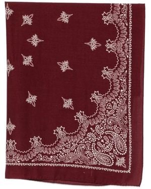 Destin Scarf Cashmere "Judy Carre 90X90 Cm" - Purple