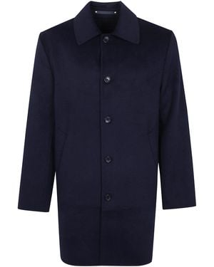 Paul Smith Long Coat Long Coat - Blue