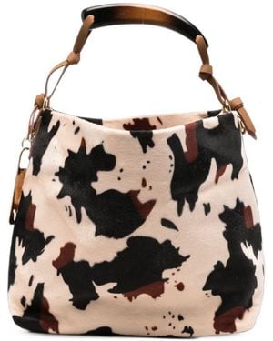 La Milanesa Handbag Pony Hair "Amanda" - Black