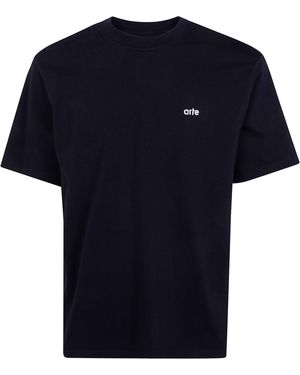 Arte' Back Graphic T-Shirt - Blue