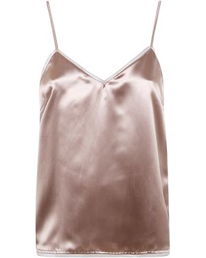Fabiana Filippi "Campagna" Metalic Top - Pink