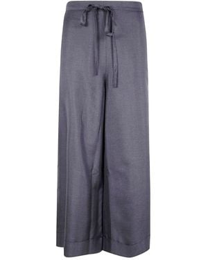 Daniela Gregis Pantalone Tognon Drawstring Trosers - Blue