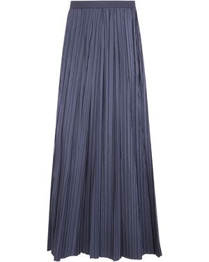 Pierantoniogaspari Skirt Plisse "Plisse Skirt" - Blue