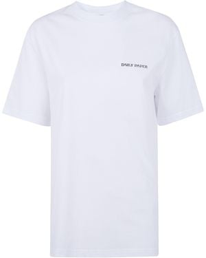 Daily Paper "Snake" Shield Short Sleeves Tee - White