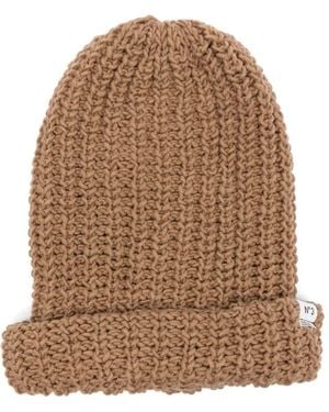 Maison Mihara Yasuhiro Bedwin Huge Beanie - Brown