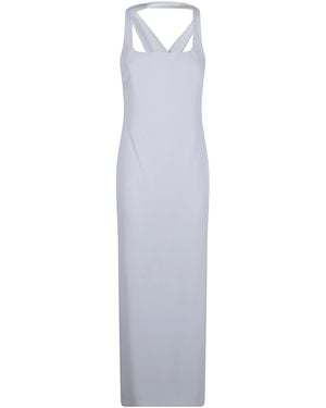 Ralph Lauren Woven "Gown" Dress - White