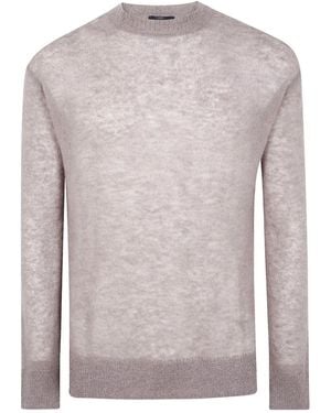 Emporio Armani Round Neck Sweater - Gray