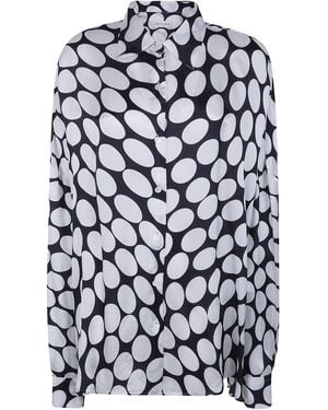 Dries Van Noten "Casia" Oversized Shirt - White