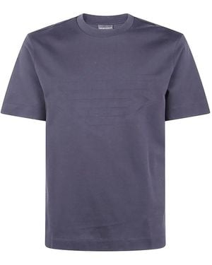 Emporio Armani Classic Short Sleeves T-Shirt - Blue