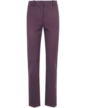 JOSEPH Pants Stretch Gabardine Pants - Purple